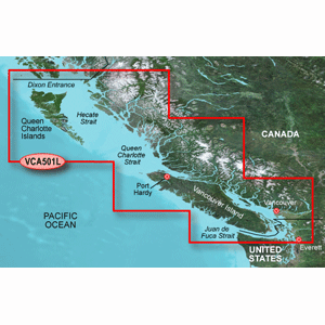 Garmin BlueChart® g3 Vision® HD - VCA501L - Vancouver Island - Dixon Entrance - microSD™/SD™