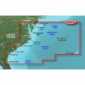 Garmin BlueChart&reg; g3 Vision&reg; HD - VUS512L - Mid-Atlantic - microSD&trade;/SD&trade;
