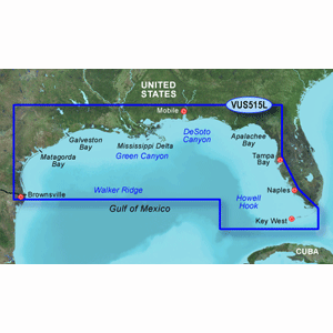 Garmin BlueChart® g3 Vision® HD - VUS515L - Brownsville - Key Largo - microSD™/SD™