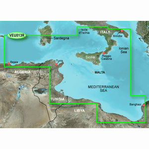 Garmin BlueChart® g3 Vision® HD - VEU013R - Italy Southwest & Tunisia - microSD™/SD™