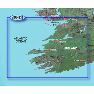Garmin BlueChart&reg; g3 Vision&reg; HD - VEU483S - Galway Bay to Cork - microSD&trade;/SD&trade;