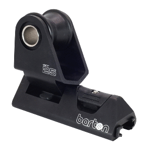 Barton 25mm T-Track Genoa Car - Black