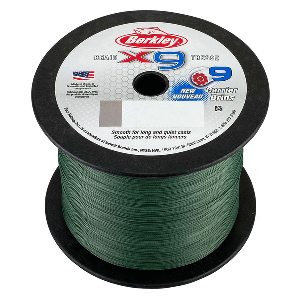 Berkley x9 Braid Low-Vis Green - 10lb - 2188 yds - X9BBK10-22