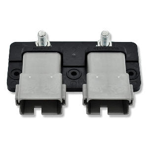 Bluewater Dual 12 Position Male Sealed Deutsch Connector Busbar - 5/16" Stud