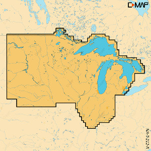 C-MAP REVEAL™ X - U.S. Lakes North Central