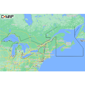 C-MAP M-NA-Y201-MS Great Lakes To Nova Scotia REVEAL™ Coastal Chart