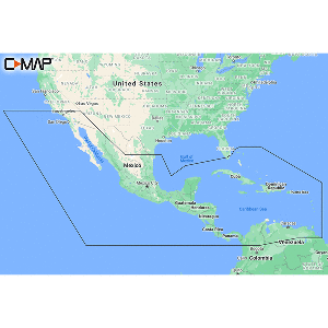 C-MAP M-NA-Y205-MS Central America & Caribbean REVEAL&trade; Coastal Chart