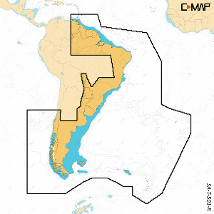 C-MAP REVEAL™ X - Gulf of Paria to Cape Horn