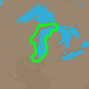 C-MAP 4D NA-D931 Lake Michigan
