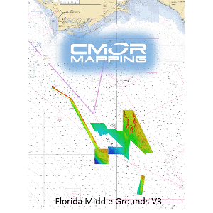CMOR Mapping Florida Middle Grounds Version 3 f/Simrad, Lowrance & Mercury