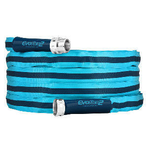 Camco EvoFlex2 25' Lightweight RV/Marine Drinking Water Hose - Fabric Reinforced - 5/8" ID
