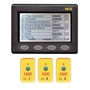 Clipper MOBi Man Overboard Indicator w/3 Fobs