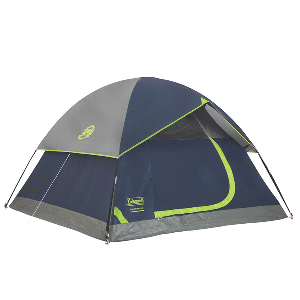 Coleman Sundome 4-Person Camping Tent - Navy