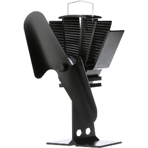 Ecofan Original Heat Powered Stove Fan - Black Blade