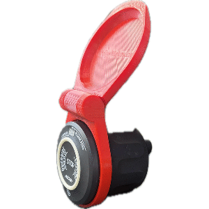 FELL Marine MOB+ Hub Cover - Flip Top - Red