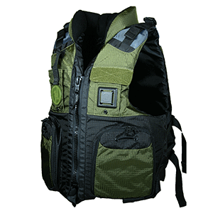 First Watch AV-800 Four Pocket Flotation Vest - OD Green - Large to XL 