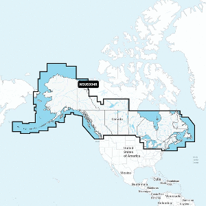 Garmin Navionics+&trade; NSUS004R Canada & Alaska