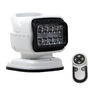 Golight GT Series LED Hybrid Portable Light w/Permanent Shoe Mount Handheld Wireless Remote - 12V - White