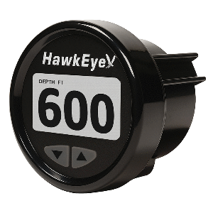 HawkEye DepthTrax&reg; Edge In-Dash Depth Finder - HD Color Display - 600' Max Depth - TM Transducer