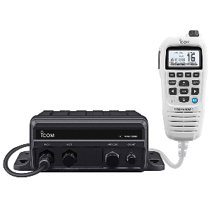 Icom IC-M410BB GW 11 Black Box VHF w/White Command Mic & 2 Command Mic Ports