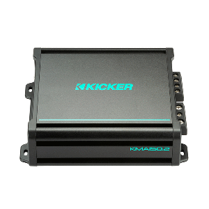 KICKER KMA150.2 2 x 75W 2-Channel Weather-Resistant Full-Range Amplifier