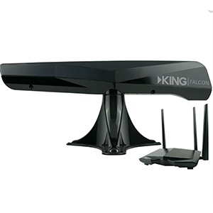 KING Falcon&trade; Directional Wi-Fi Extender - Black