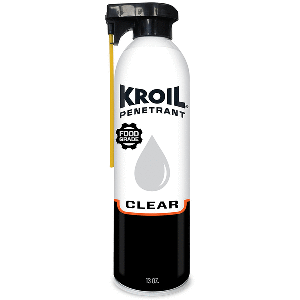 Kroil Clear Food Grade Penetrating Oil - Aerosol - 13oz Can w/SprayTech&trade;