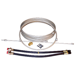 Load Rite Steel Brake Line Kit - Single Axle