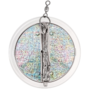 Luhr-Jensen 4-1/8" Dipsy Diver - Silver/Silver Bottom Crush