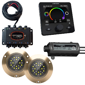 Lumishore LUX SMX154 2 Lights HUB LUX Command Center Display