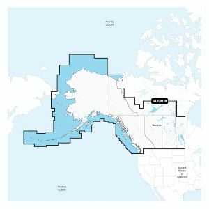 Navionics NAUS013R - Canada, West & Alaska - Navionics+