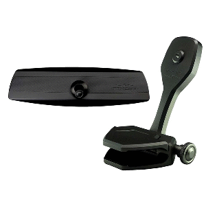 PTM Watersports Mirror/Bracket Kit w/VR-140 Elite Mirror & ZXR-300 (Black)