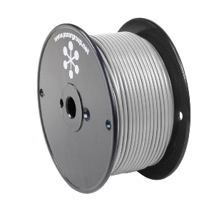 Pacer Grey 10 AWG Primary Wire - 250' 
