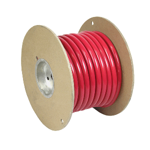 Pacer Red 2/0 AWG Battery Cable - 25' 
