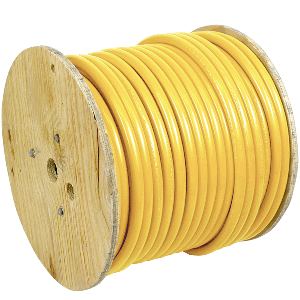 Pacer Yellow 6 AWG Battery Cable - 250' 