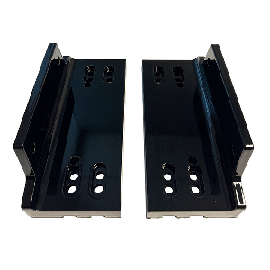 Power-Pole Dual Side-Mount Adapters f/All Outboards - Black