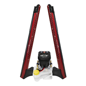 Power-Pole Blade ONE Pump BLS Shallow Water Anchor System - 8' - Dual Blade - Red