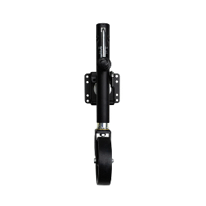 Powerwinch Select Series Jack - 1500lb, Bolt-On, Single Wheel, Carbon Black