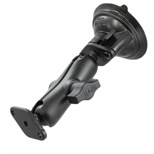 RAM Mount Base Suction Mount Twist Lock - Requires RAM Cradle
