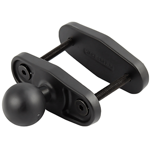 RAM Mount Square Post Clamp Base 2.5" Wide w/1.5"Ball