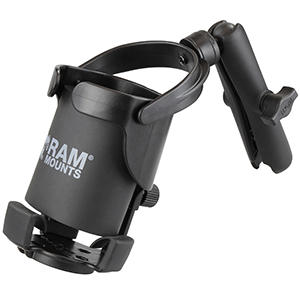 RAM Mount Level Cup&trade; XL w/Long Double Socket Arm
