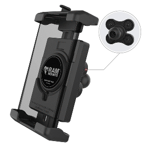 Ram Mount RAM&reg; Quick-Grip&trade; Pro XL Phone Holder w/Ball & Vibration Damper
