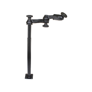 RAM Mount RAM&reg; Tele-Pole&trade; w/12" & 18" Poles, Double Swing Arms & Round Plate