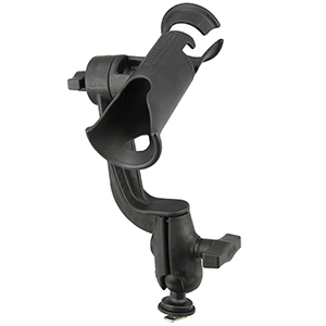 RAM Mount RAM Tube Jr.™ Fishing Rod Holder with RAM-ROD® Revolution Ratchet/Socket System and Track Ball™ Base