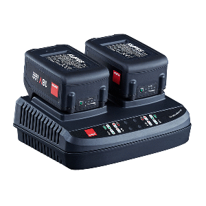 RUPES Dual Battery Charger f/iBrid HLR15 & HLR21 Batteries w/LED Indicators