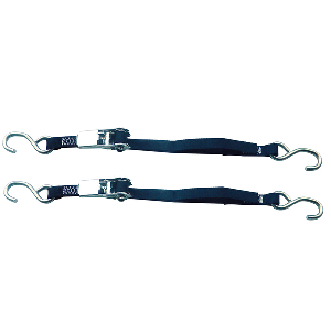 Rod Saver Stainless Steel Ratchet Tie-Down - 1" x 6' - Pair