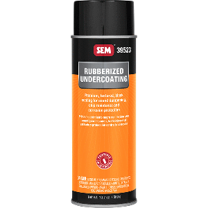 SEM Rubberized Undercoating - 24oz Aerosol Can - Black