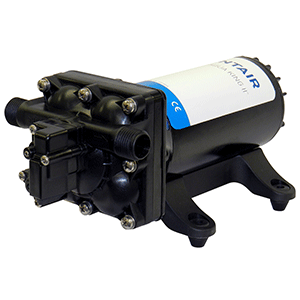 Shurflo by Pentair AQUA KING&trade; II Supreme 5.0 (24 VDC) Fresh Water Pump w/Strainer & Fittings
