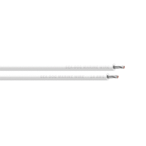 Sea-Dog 14 AWG White Primary Wire - 25'