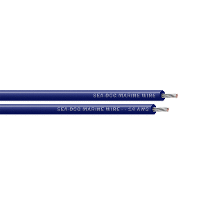 Sea-Dog 14 AWG Dark Blue Primary Wire - 25'